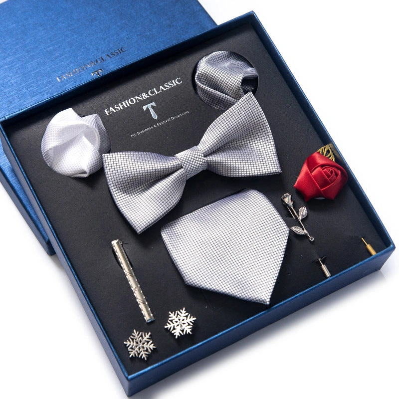 Sophisticated Tie Set – Gift Box of Elegance for Every Gentleman, LB207