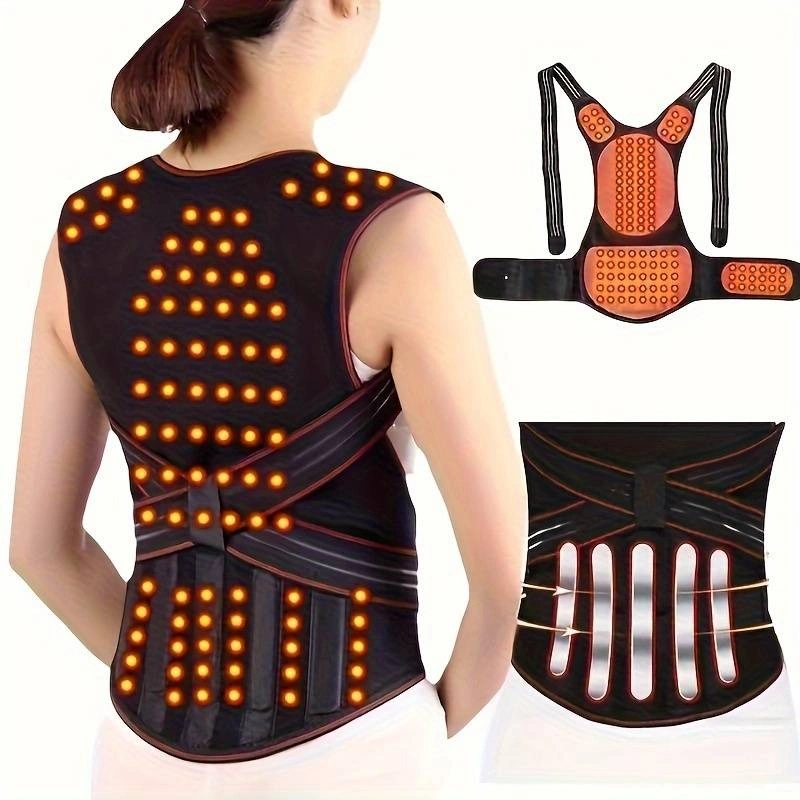 Back to Bliss: Posture-Perfecting Warm Vest – Unisex Comfort, Spinal Support. Get Aligned, Feel Great!