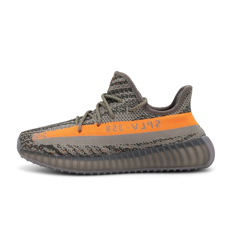 Elevate Your Performance: Boost 350V Trainers – Grey & Orange – Unleash Your Potential!